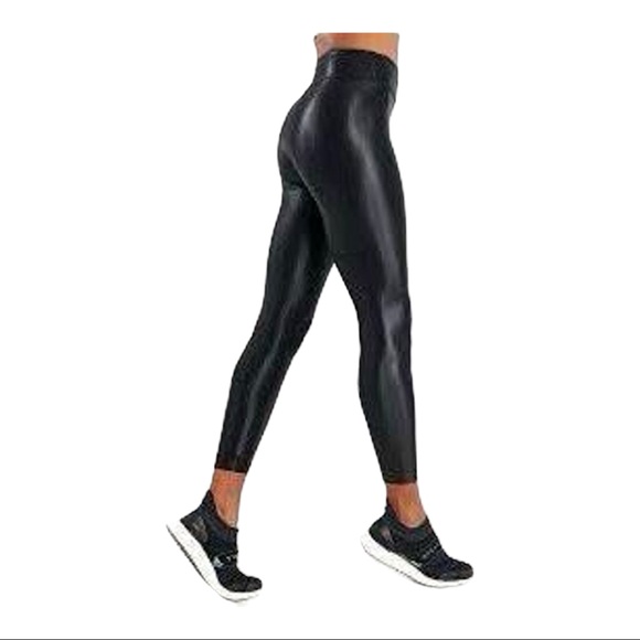Shiny Spandex Workout Leggings